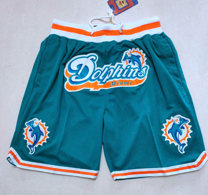 Men's Miami Dolphins Shorts - All Stitched