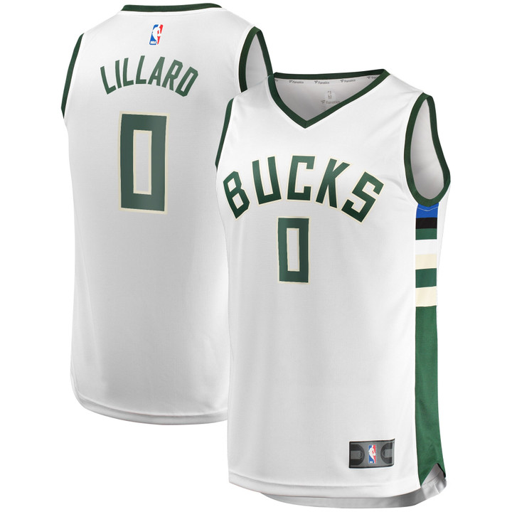 Damian Lillard Milwaukee Bucks Jersey - All Stitched
