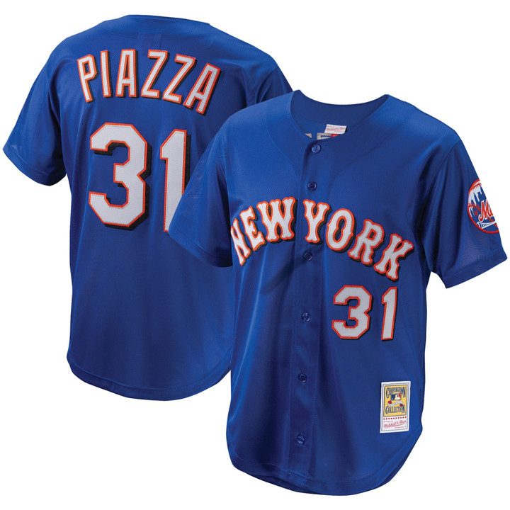 Mike Piazza New York Mets Royal Jersey - All Stitched