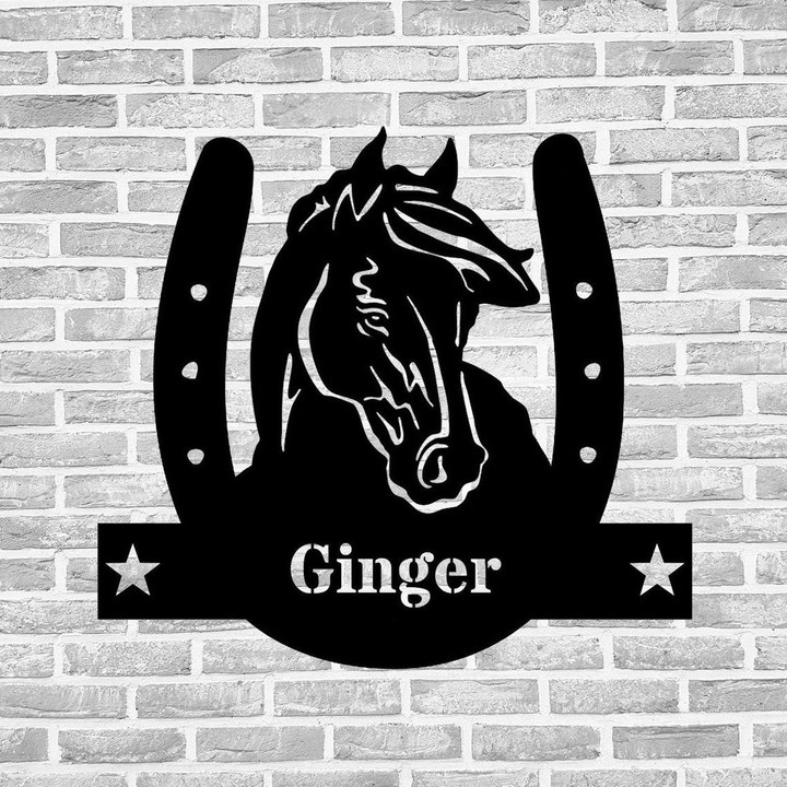 Horse V1 - Personalized Metal Sign
