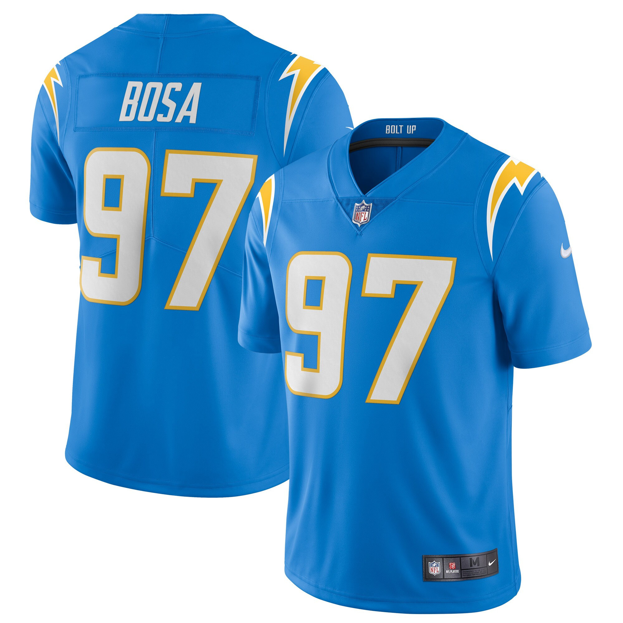 Joey Bosa Los Angeles Chargers Power Blue Jersey - All Stitched