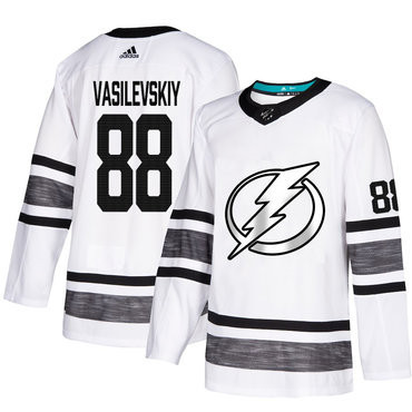 Andrei Vasilevskiy Tampa Bay Lightning 2019 All-Star White Jersey - All Stitched