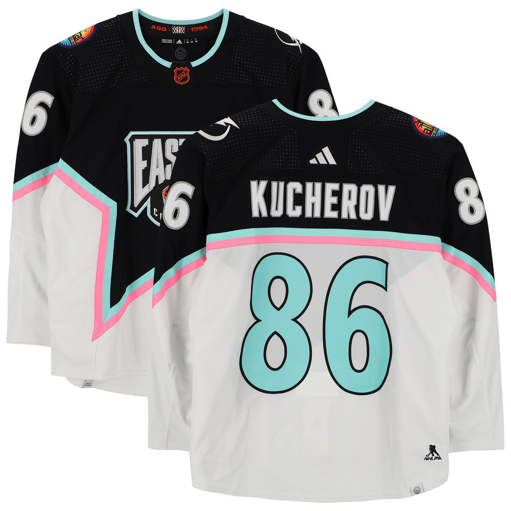 Nikita Kucherov Tampa Bay Lightning Blue Jersey - All Stitched