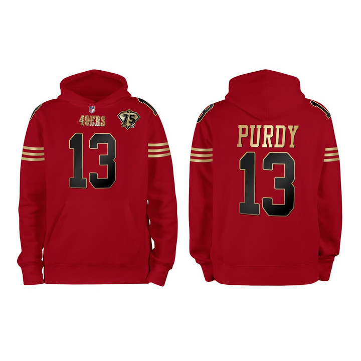 Brock Purdy San Francisco 49ers Hoodie - Stitched