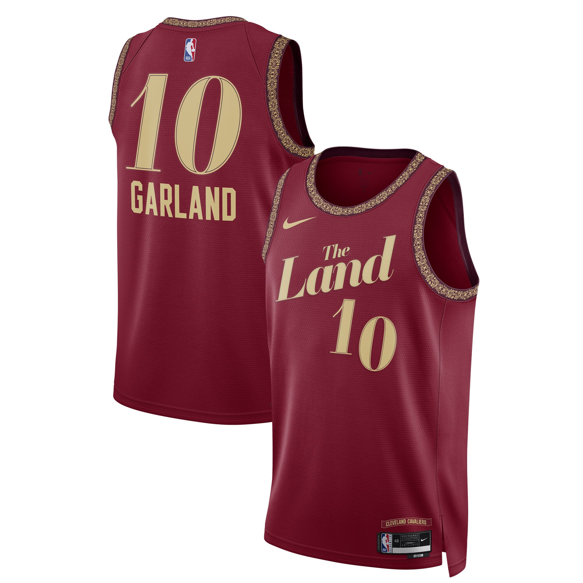 Darius Garland Cleveland Cavaliers 2023/24 Swingman City Edition Jersey - All Stitched