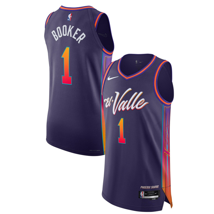 Devin Booker Phoenix Suns 2023/24 City Edition Jersey - All Stitched