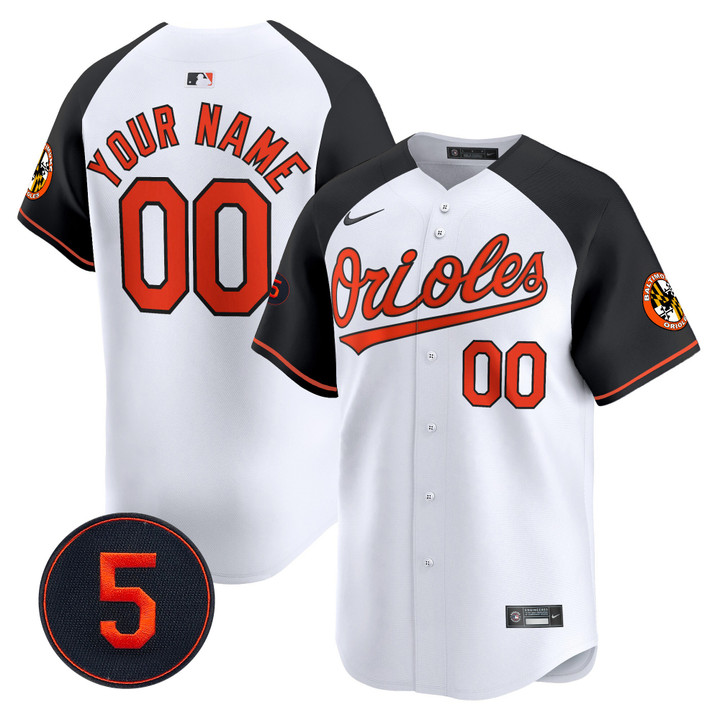 Baltimore Orioles Robinson Patch Vapor Premier Limited Custom Jersey V2 – All Stitched