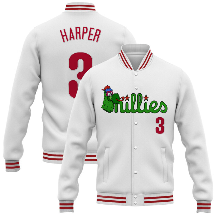Men's Phillies Phanatic Patch Jacket - All Stitched