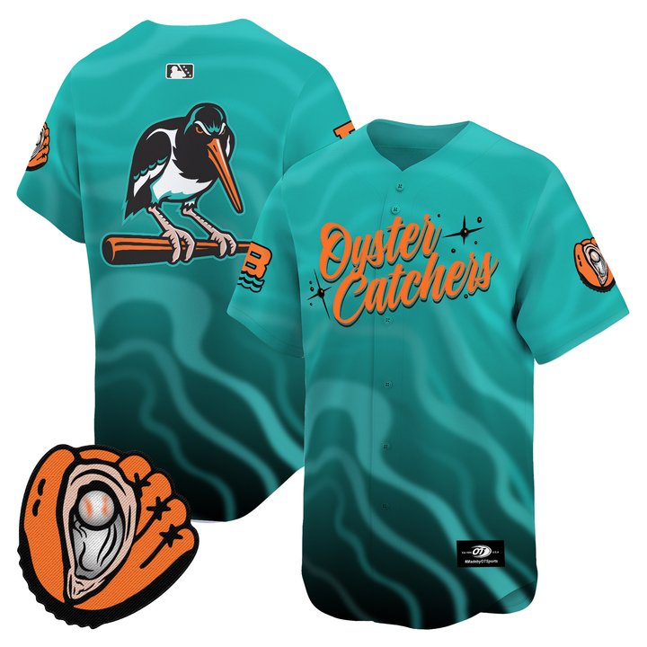 Men's Chesapeake Baysox Oyster Catchers Vapor Premier Limited Jersey - Stitched