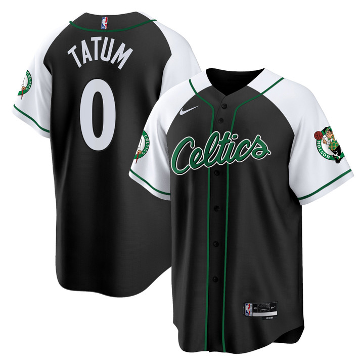 Men's Boston Celtics Baseball Jersey V2 - All Stitched