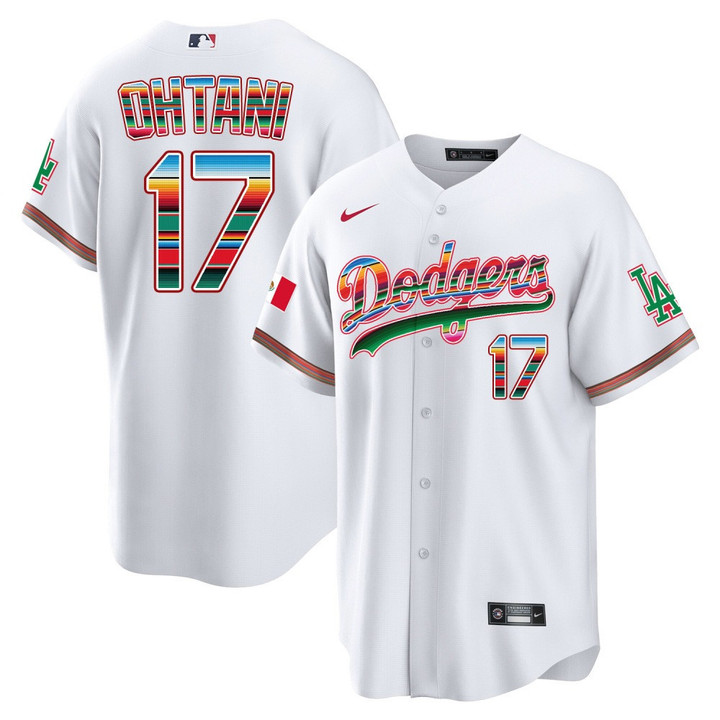 Shohei Ohtani Los Angeles Dodgers Mexico Jersey - All Stitched