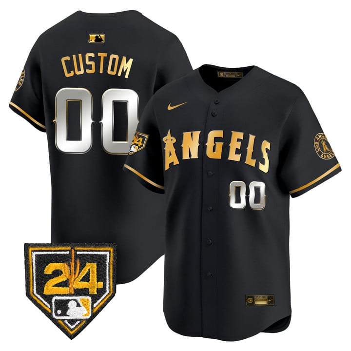 Los Angeles Angels 2024 Spring Training Patch Vapor Premier Limited Custom Jersey - All Stitched
