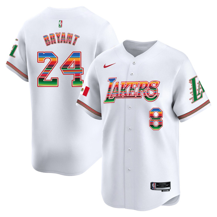 Men's Lakers Mexico Vapor Baseball Jersey - All Stitched