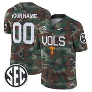 Tennessee Volunteers 2024 Military Vapor Limited Custom Jersey - All Stitched