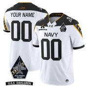 Navy Midshipmen 2025 Custom Ships Vapor Limited Jersey - All Stitched