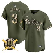 Men's Phillies Armed Forces Day Vapor Premier Limited Jersey - All Stitched