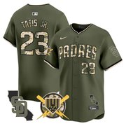Men's Padres Armed Forces Day Vapor Premier Limited Jersey - All Stitched