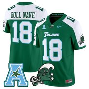 Men's Tulane Green Wave 2025 Vapor Limited Jersey - All Stitched