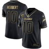 Women's Los Angeles Chargers White Gold & Black Gold Jersey - All Stitched