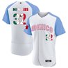 Men's Mexico 2023 World Baseball Flex Base Flag Jersey - All Stitched