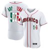 Men's Mexico 2023 World Baseball Flex Base Flag Jersey - All Stitched