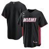 Miami Heat Baseball Jersey - All Stitched