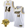 Men's Miami Heat 2023 Finals Patch Collection Jersey - All Stitched