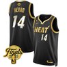 Men's Miami Heat 2023 Finals Patch Collection Jersey - All Stitched