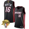 Men's Miami Heat 2023 Finals Patch Collection Jersey - All Stitched