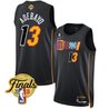 Men's Miami Heat 2023 Finals Patch Collection Jersey - All Stitched