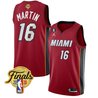 Men's Miami Heat 2023 Finals Patch Collection Jersey - All Stitched