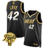 Men's Miami Heat 2023 Finals Patch Collection Jersey - All Stitched