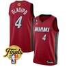 Men's Miami Heat 2023 Finals Patch Collection Jersey - All Stitched