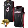 Men's Miami Heat 2023 Finals Patch Collection Jersey - All Stitched