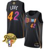 Men's Miami Heat 2023 Finals Patch Collection Jersey - All Stitched