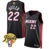 Men's Miami Heat 2023 Finals Patch Collection Jersey - All Stitched