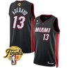 Men's Miami Heat 2023 Finals Patch Collection Jersey - All Stitched