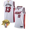 Men's Miami Heat 2023 Finals Patch Collection Jersey - All Stitched