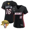Women's Miami Heat 2023 Finals Baseball Cool Base Jersey - All Stitched