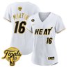 Women's Miami Heat 2023 Finals Baseball Cool Base Jersey - All Stitched