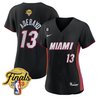 Women's Miami Heat 2023 Finals Baseball Cool Base Jersey - All Stitched
