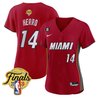 Women's Miami Heat 2023 Finals Baseball Cool Base Jersey - All Stitched