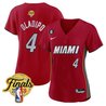 Women's Miami Heat 2023 Finals Baseball Cool Base Jersey - All Stitched