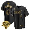 Men's Miami Heat 2023 Finals Baseball Cool Base Jersey - All Stitched