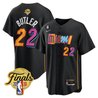 Men's Miami Heat 2023 Finals Baseball Cool Base Jersey - All Stitched