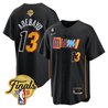 Men's Miami Heat 2023 Finals Baseball Cool Base Jersey - All Stitched