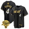 Men's Miami Heat 2023 Finals Baseball Cool Base Jersey - All Stitched