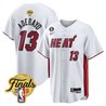 Men's Miami Heat 2023 Finals Baseball Cool Base Jersey - All Stitched