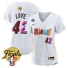 Women's Miami Heat 2023 Finals Patch Baseball Jersey V2 - All Stitched