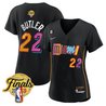 Women's Miami Heat 2023 Finals Patch Baseball Jersey V2 - All Stitched